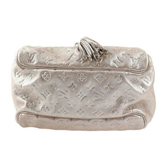 LOUIS VUITTON Cometo Handbag M95818 Monogram Shimmer Peche Pink Metallic Silv... - Picture 4 of 9